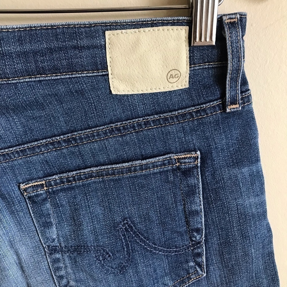 AG Adriano Goldschmied Blue Jean Shorts - Picture 5 of 8